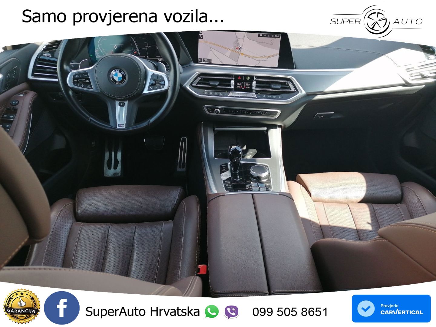 BMW X5 30d (286 KS) xDrive Steptronic ZRAČNI+ACC+4xGR SJED+KAM