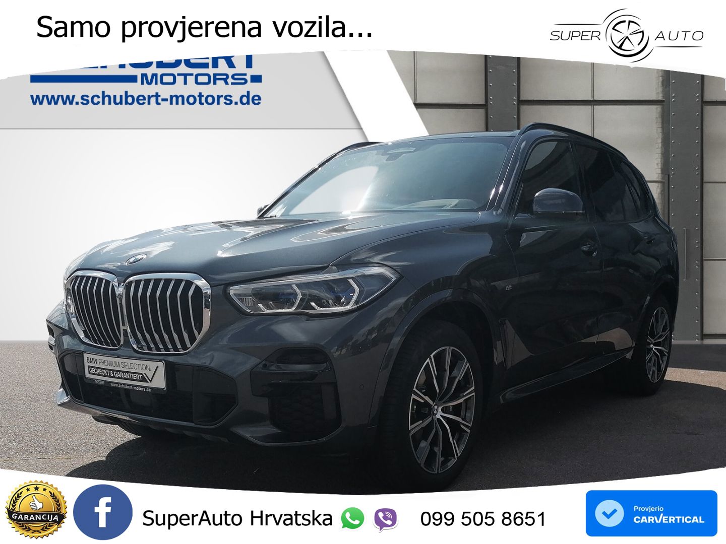 BMW X5 30d (286 KS) xDrive Steptronic ZRAČNI+ACC+4xGR SJED+KAM