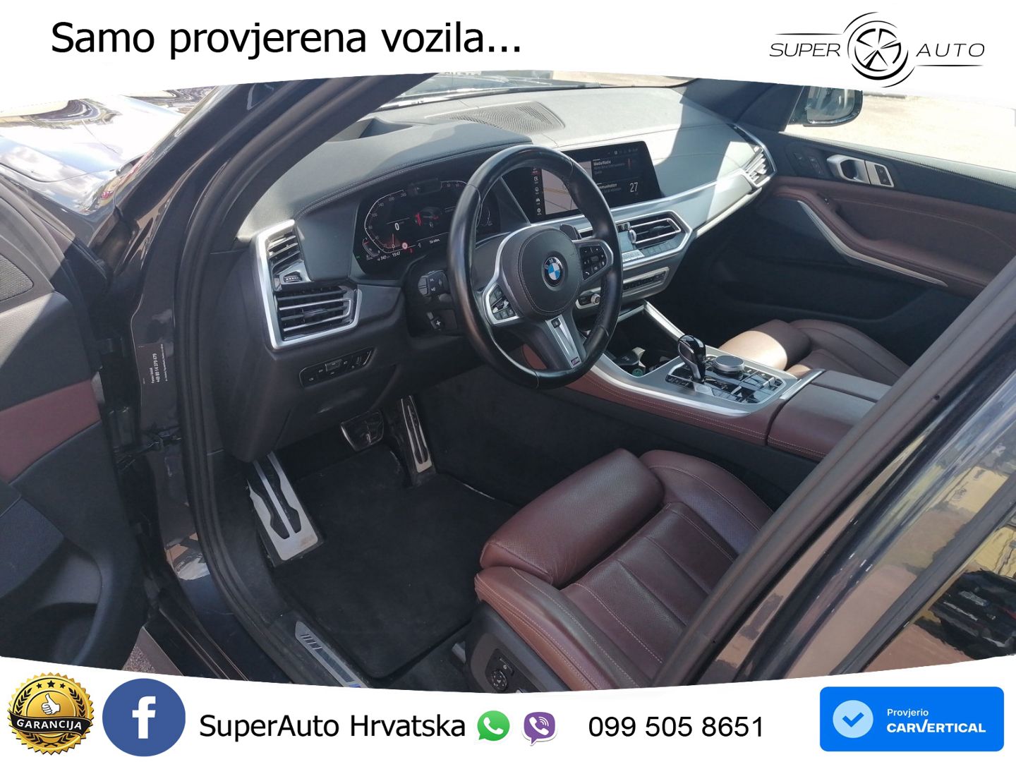 BMW X5 30d (286 KS) xDrive Steptronic ZRAČNI+ACC+4xGR SJED+KAM