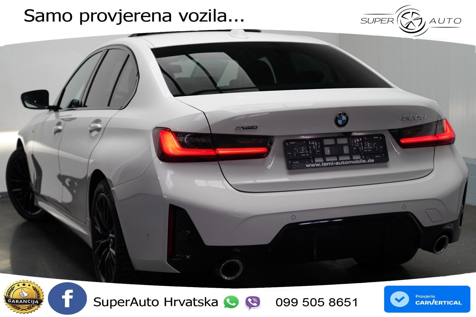 BMW 320d (190 KS) xDrive Steptronic M Sport LED+GR SJED+ACC
