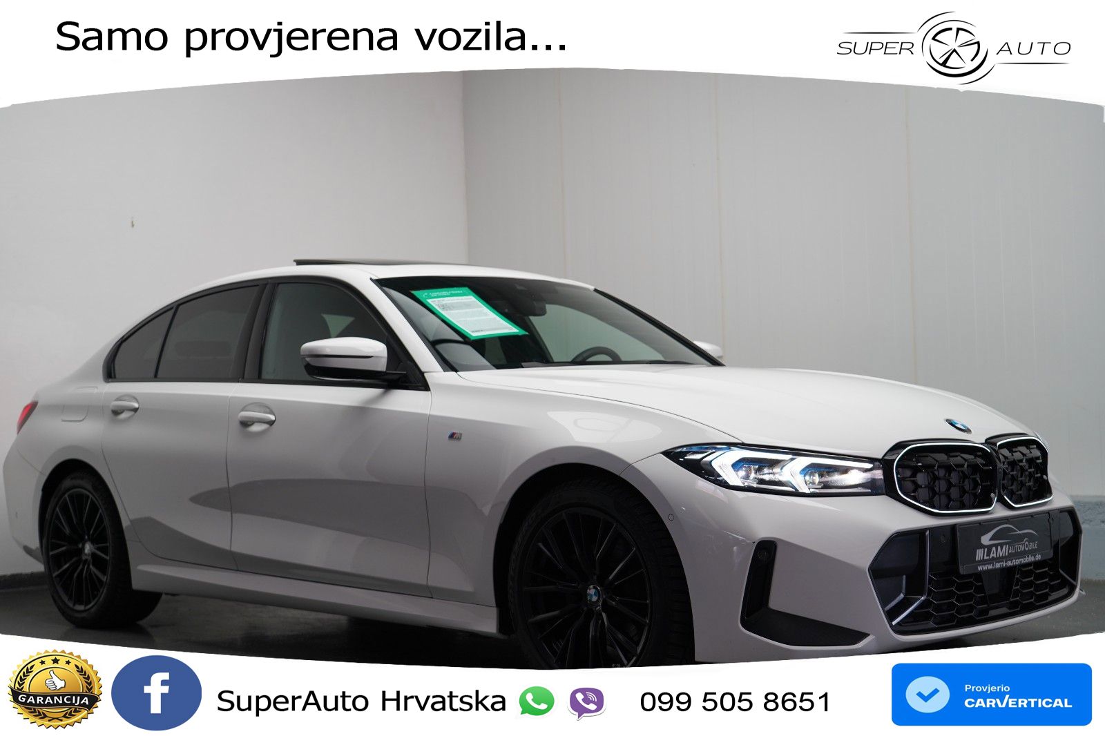 BMW 320d (190 KS) xDrive Steptronic M Sport LED+GR SJED+ACC