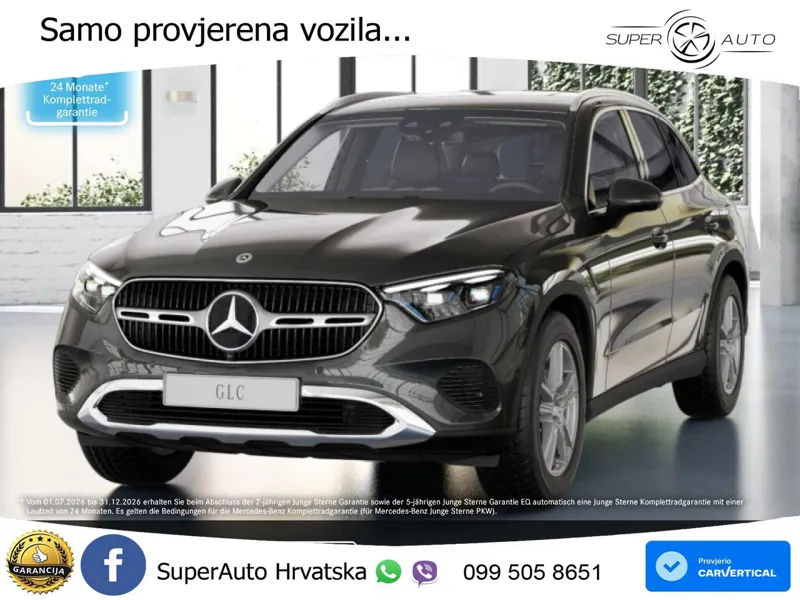 Mercedes GLC 220d (197 KS) 4MATIC 9G-TRONIC Avantgarde LED+GR SJED+ACC