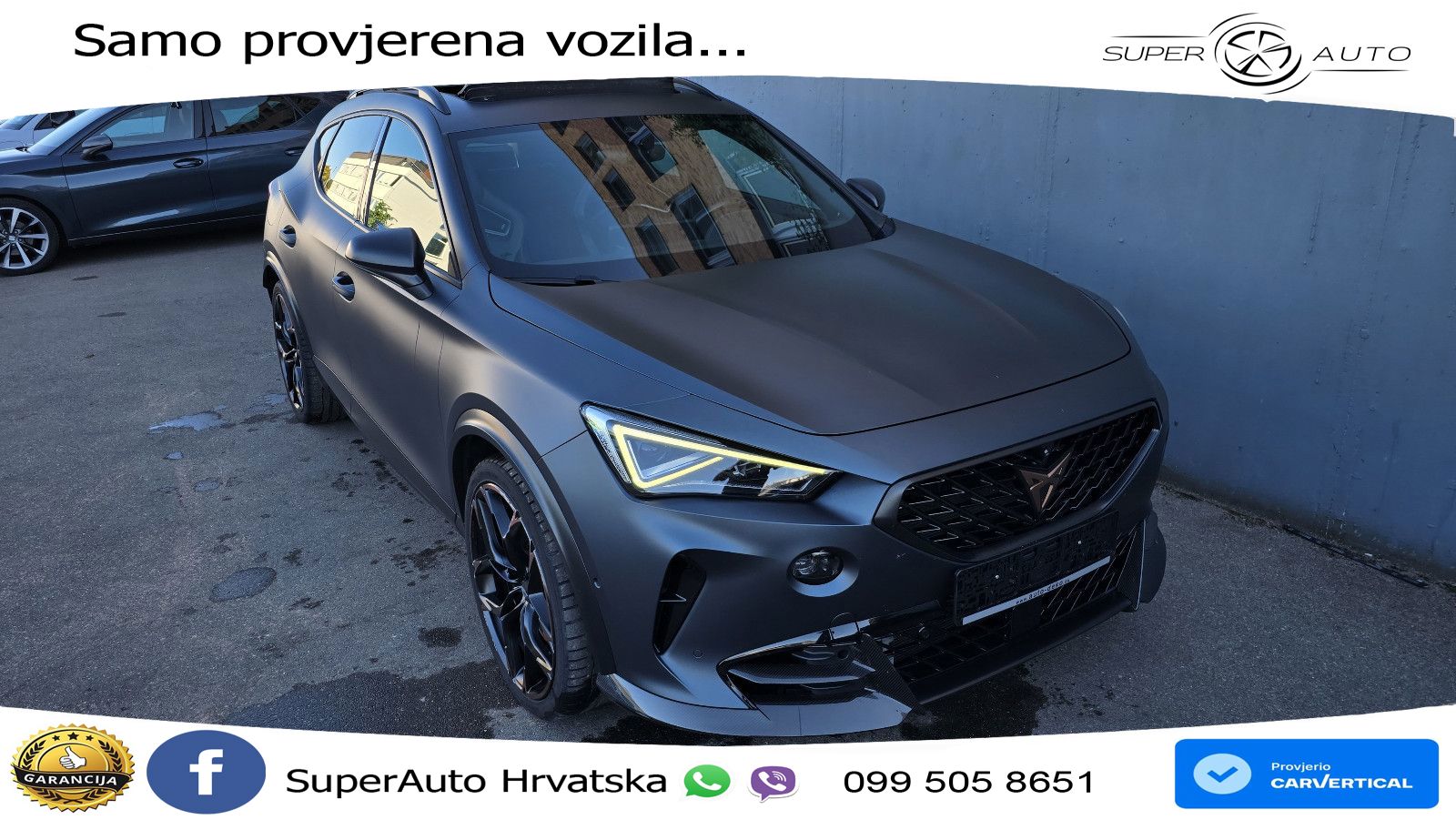 Cupra Formentor VZ5 2.5 TSI (390 KS) 4Drive DSG LED+GR SJED+ACC