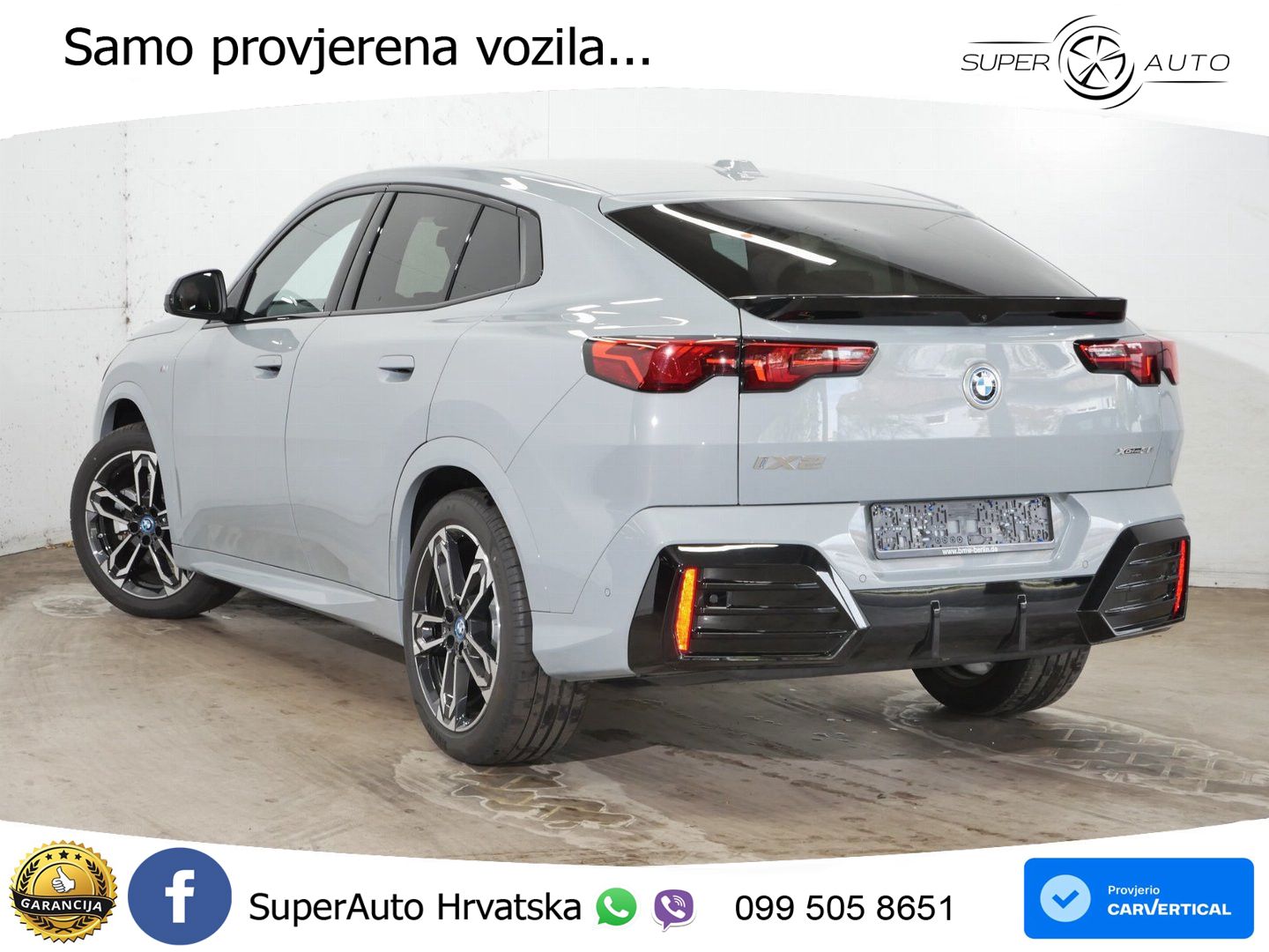 BMW iX2 66.5 kWh (313 KS) xDrive30