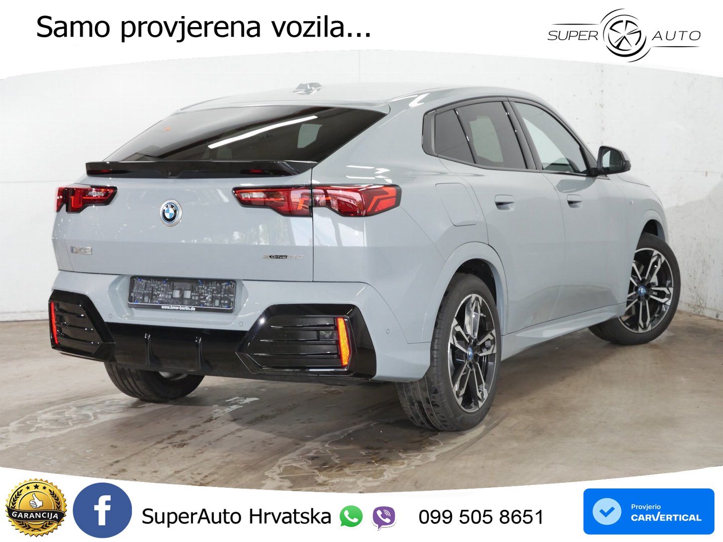 BMW iX2 66.5 kWh (313 KS) xDrive30