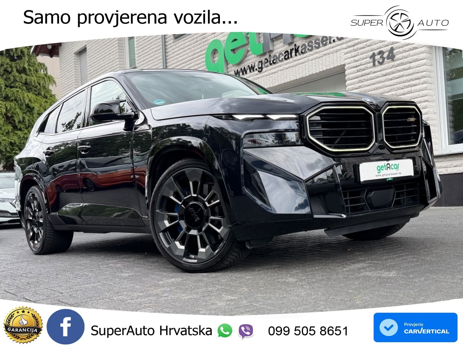 BMW XM 4.4 V8 (653 KS) xDrive Steptronic ACC+HEAD+4xGR SJED+360+PANO