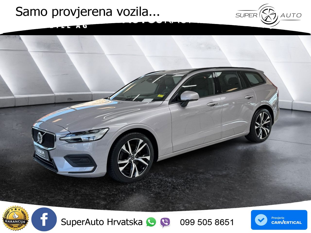 Volvo V60 2.0 B4 Benzin DCT LED+GR SJED+ACC