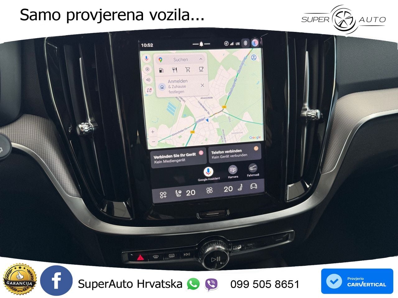 Volvo V60 2.0 B4 Benzin DCT LED+GR SJED+ACC
