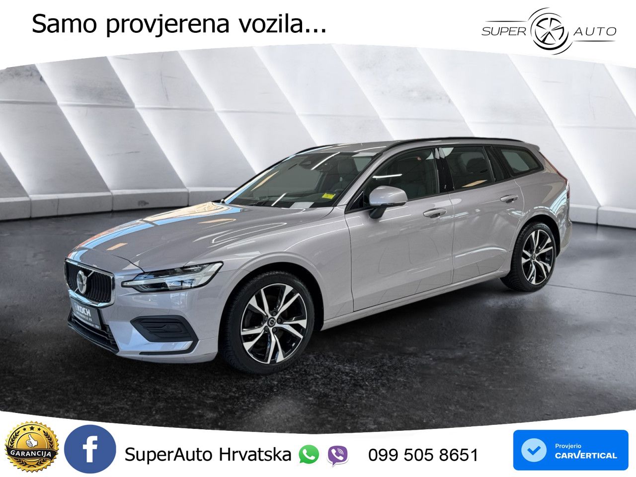 Volvo V60 2.0 B4 Benzin DCT LED+GR SJED+ACC