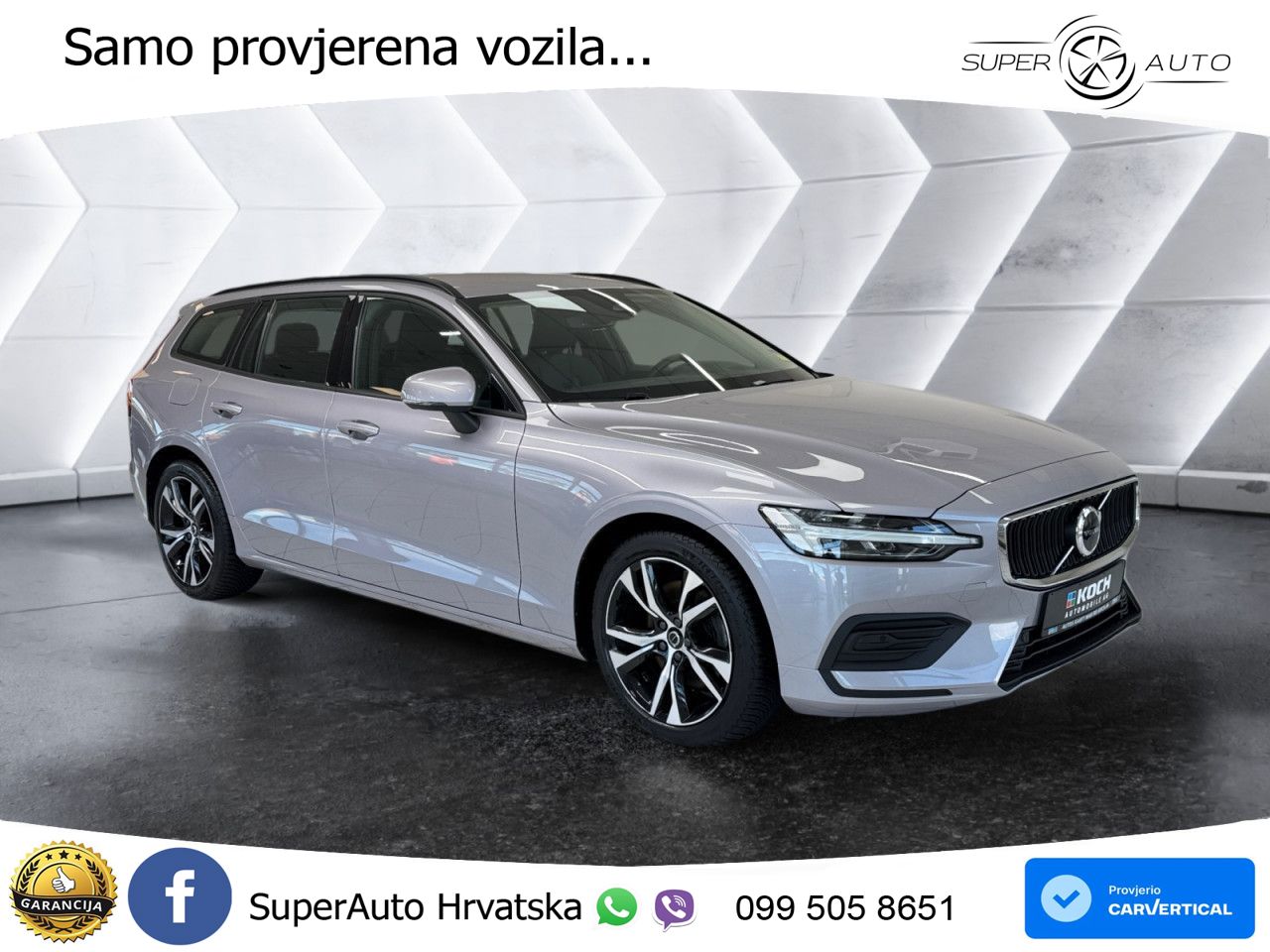 Volvo V60 2.0 B4 Benzin DCT LED+GR SJED+ACC