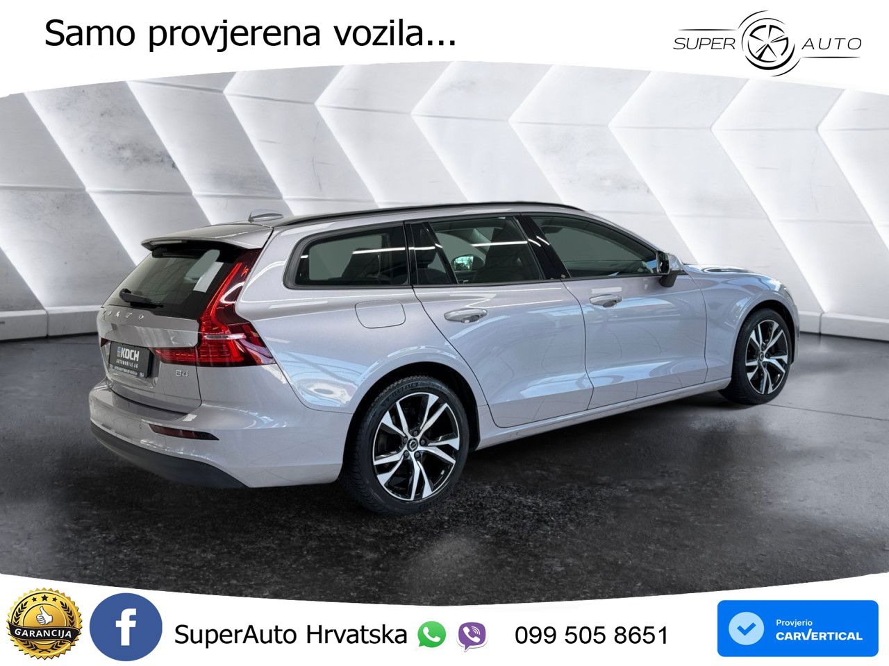 Volvo V60 2.0 B4 Benzin DCT LED+GR SJED+ACC