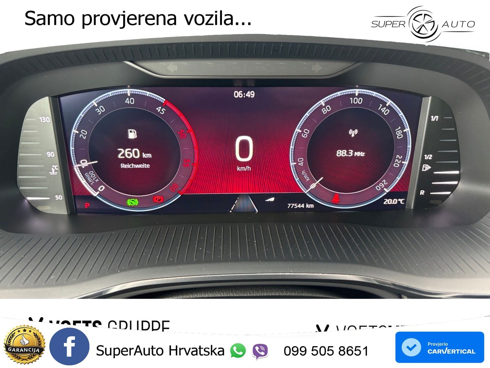 Škoda Octavia Combi 2.0 TDI (150 KS) DSG SportLine