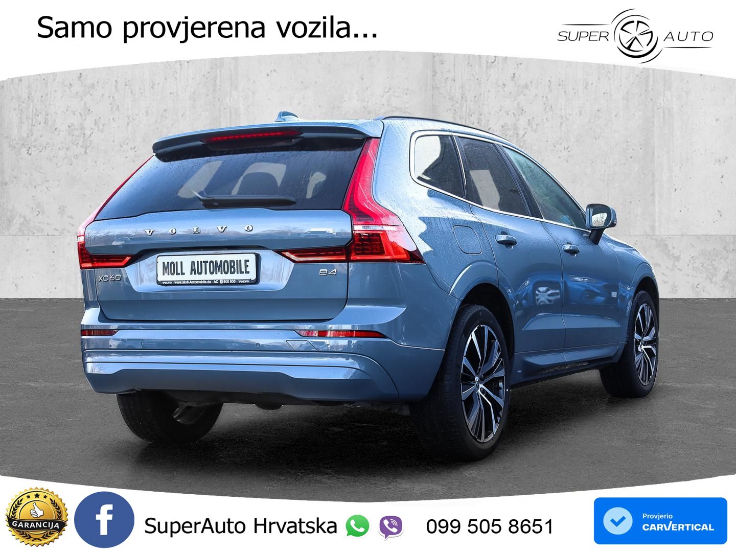 Volvo XC60 B4 Benzin FWD Geartronic LED+GR SJED+ACC