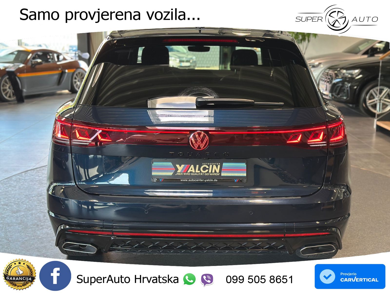 Volkswagen Touareg 3.0 V6 TDI (286 KS) 4MOTION Tiptronic R-Line LED+GR SJED+ACC