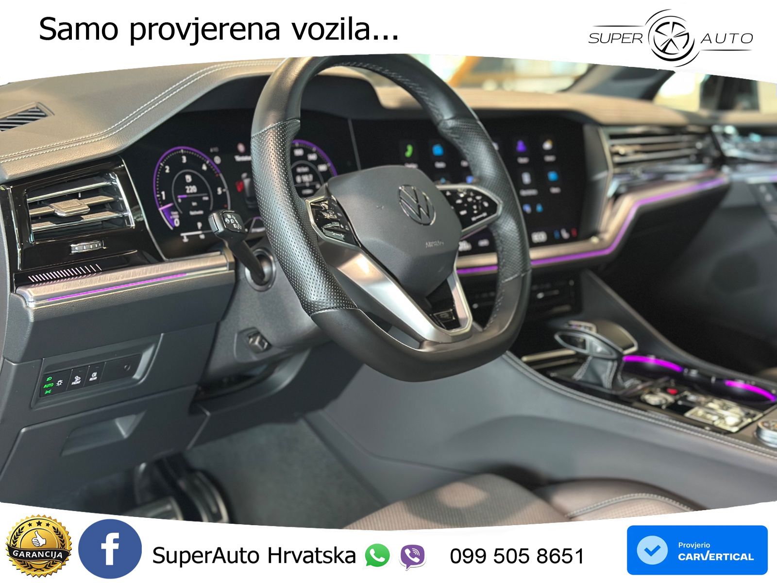 Volkswagen Touareg 3.0 V6 TDI (286 KS) 4MOTION Tiptronic R-Line LED+GR SJED+ACC
