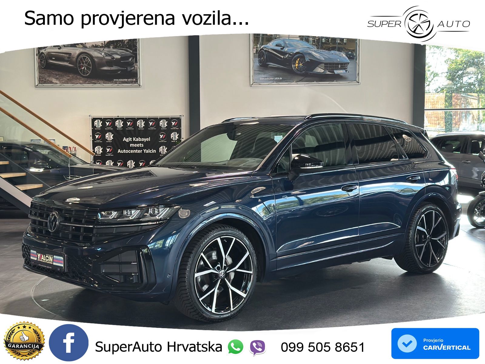 Volkswagen Touareg 3.0 V6 TDI (286 KS) 4MOTION Tiptronic R-Line LED+GR SJED+ACC