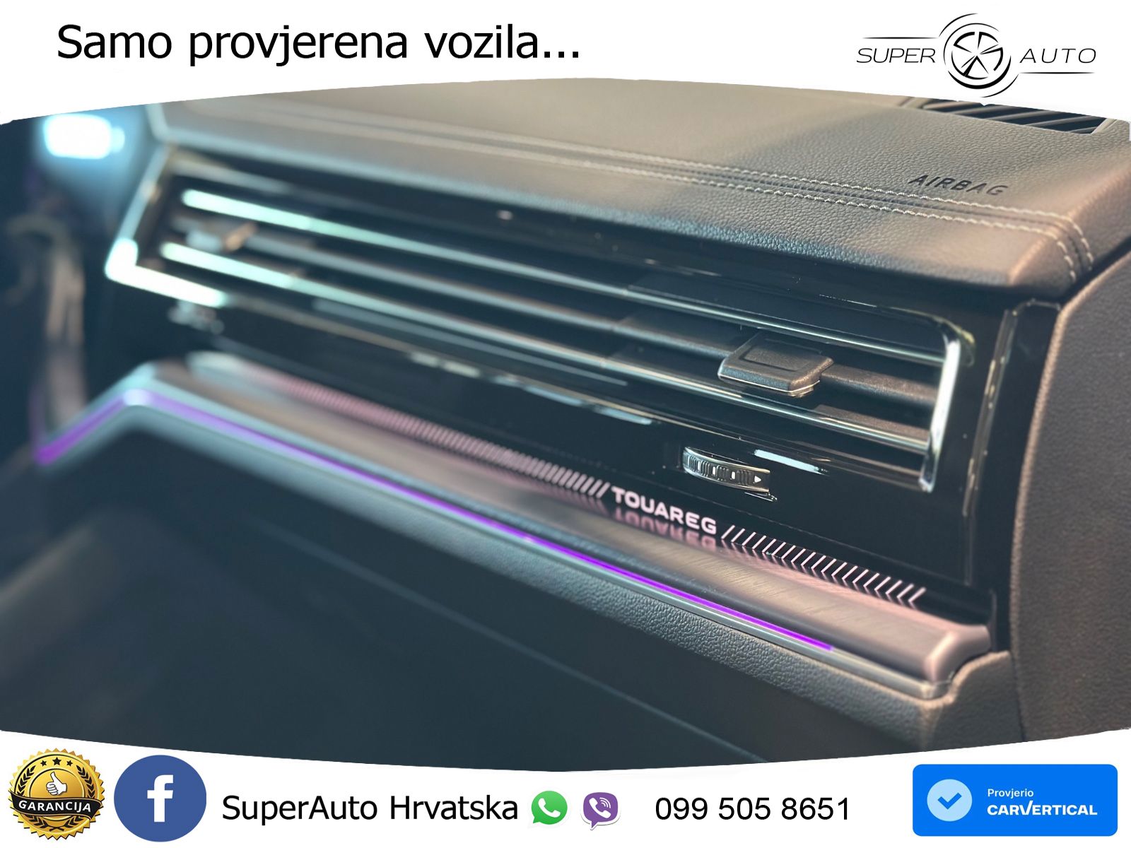 Volkswagen Touareg 3.0 V6 TDI (286 KS) 4MOTION Tiptronic R-Line LED+GR SJED+ACC