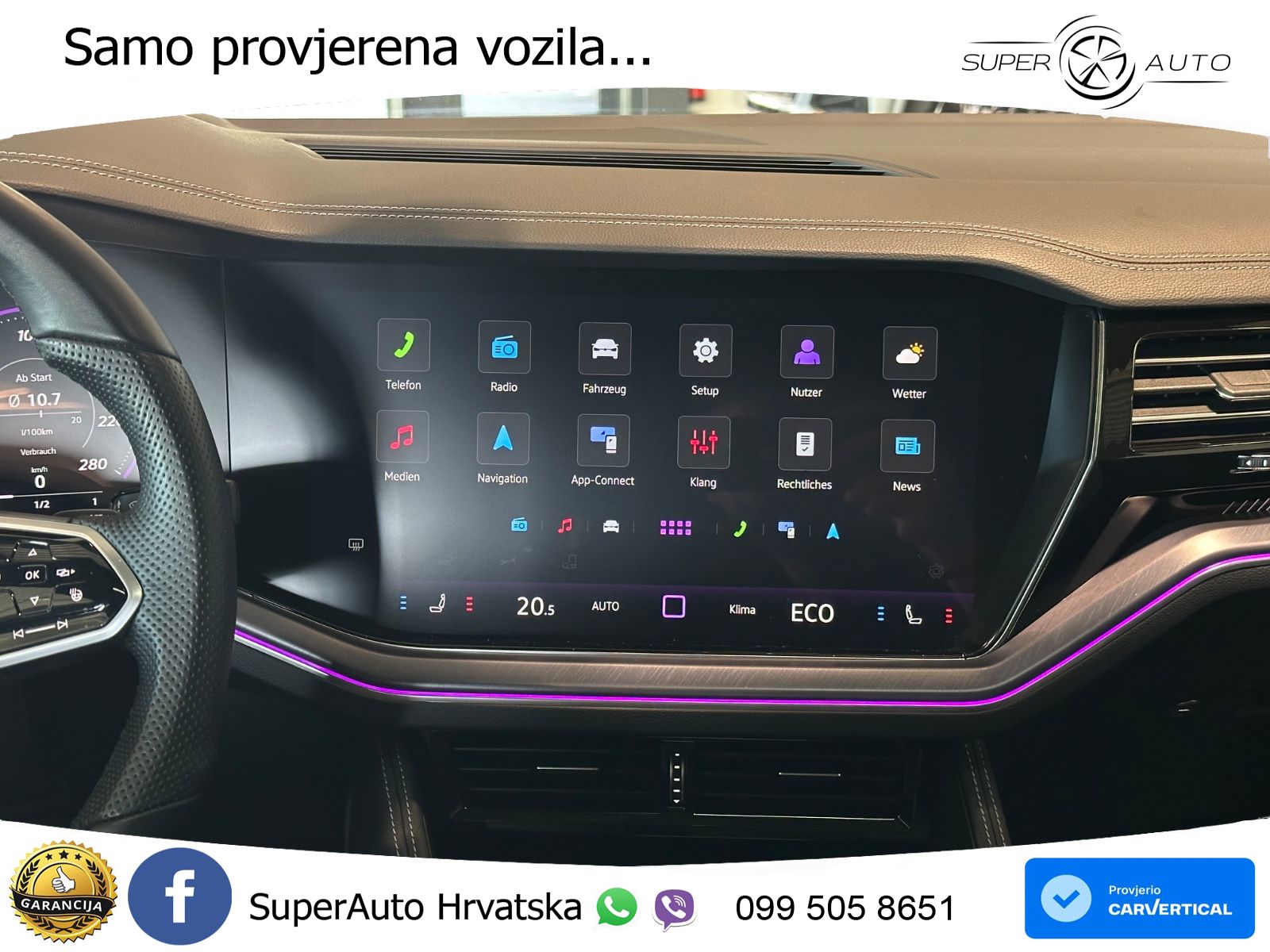Volkswagen Touareg 3.0 V6 TDI (286 KS) 4MOTION Tiptronic R-Line LED+GR SJED+ACC