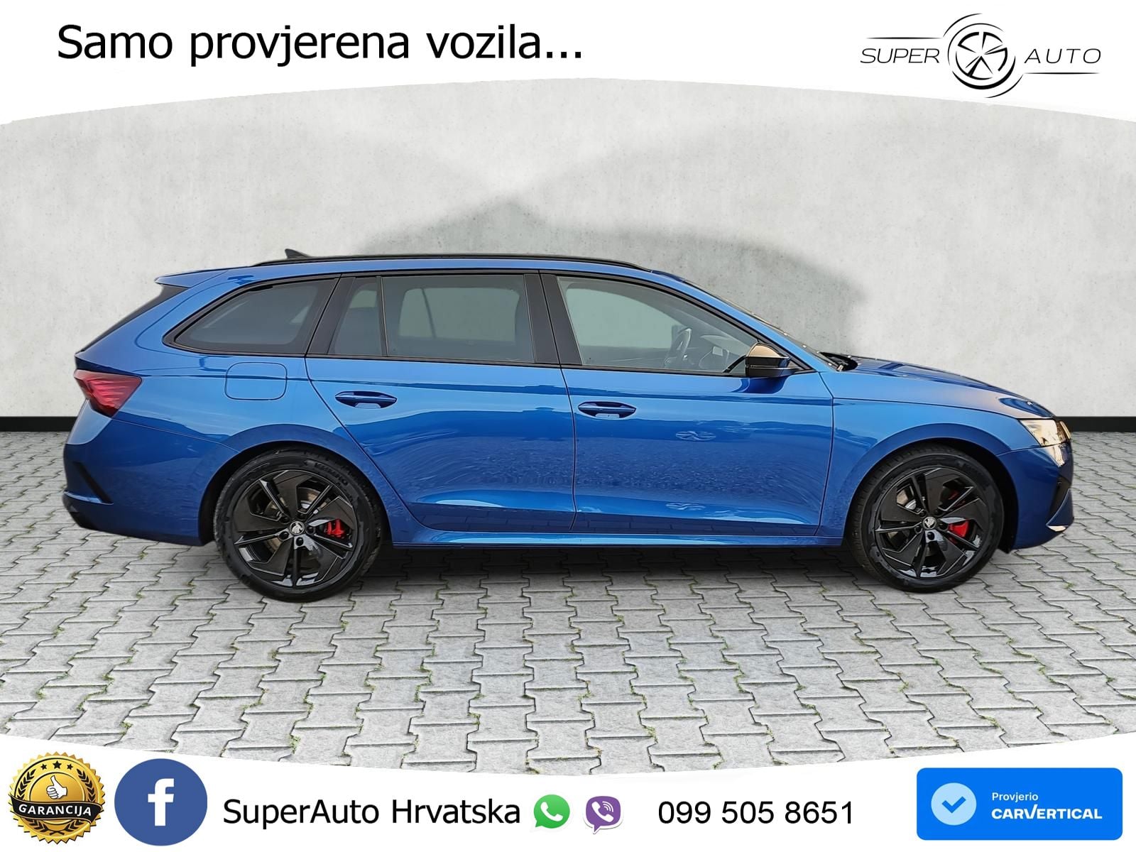 Škoda Octavia Combi RS 2.0 TSI (265 KS) DSG MATRIX+GR SJED+KAM