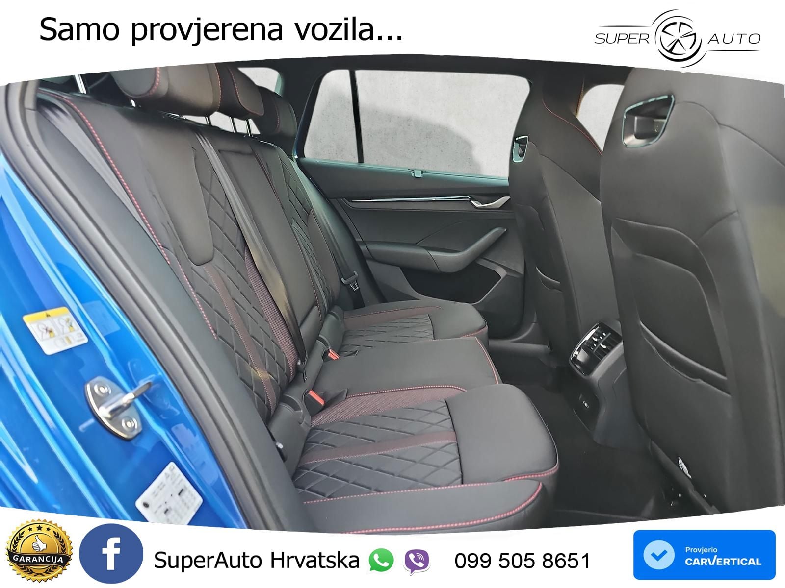 Škoda Octavia Combi RS 2.0 TSI (265 KS) DSG MATRIX+GR SJED+KAM