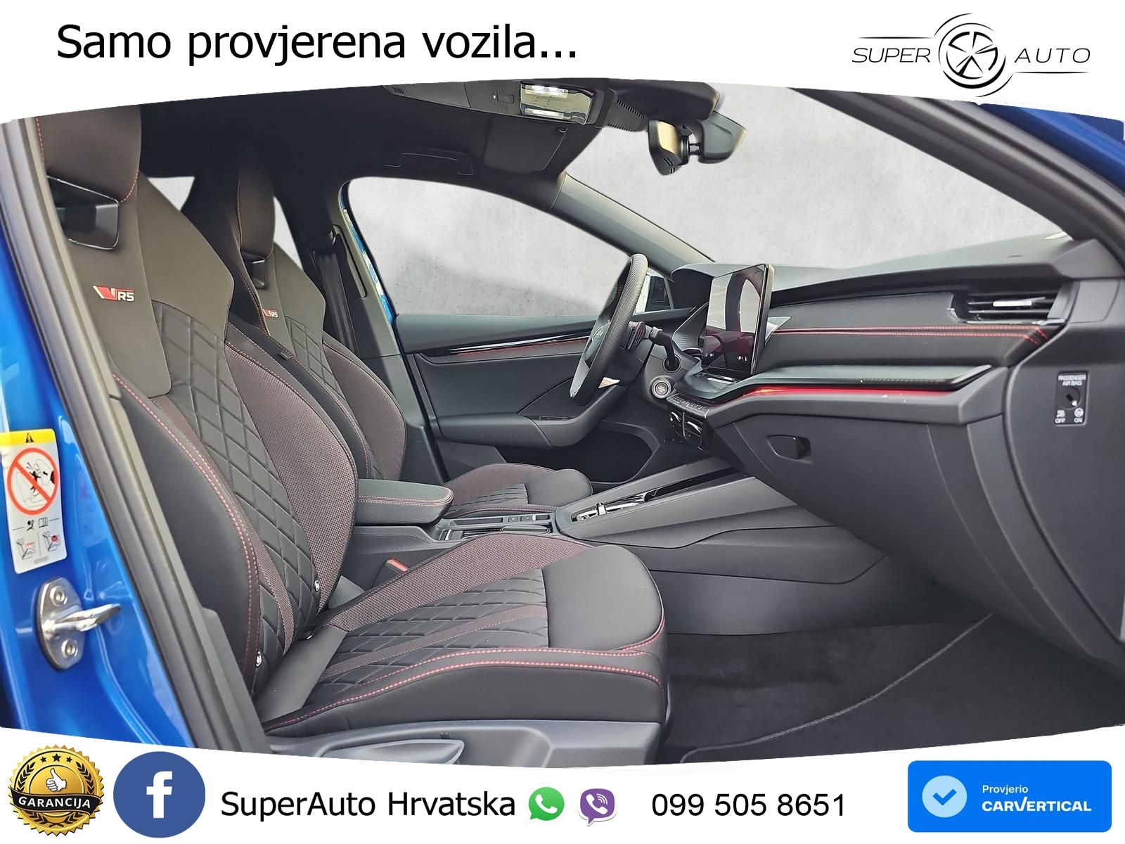 Škoda Octavia Combi RS 2.0 TSI (265 KS) DSG MATRIX+GR SJED+KAM