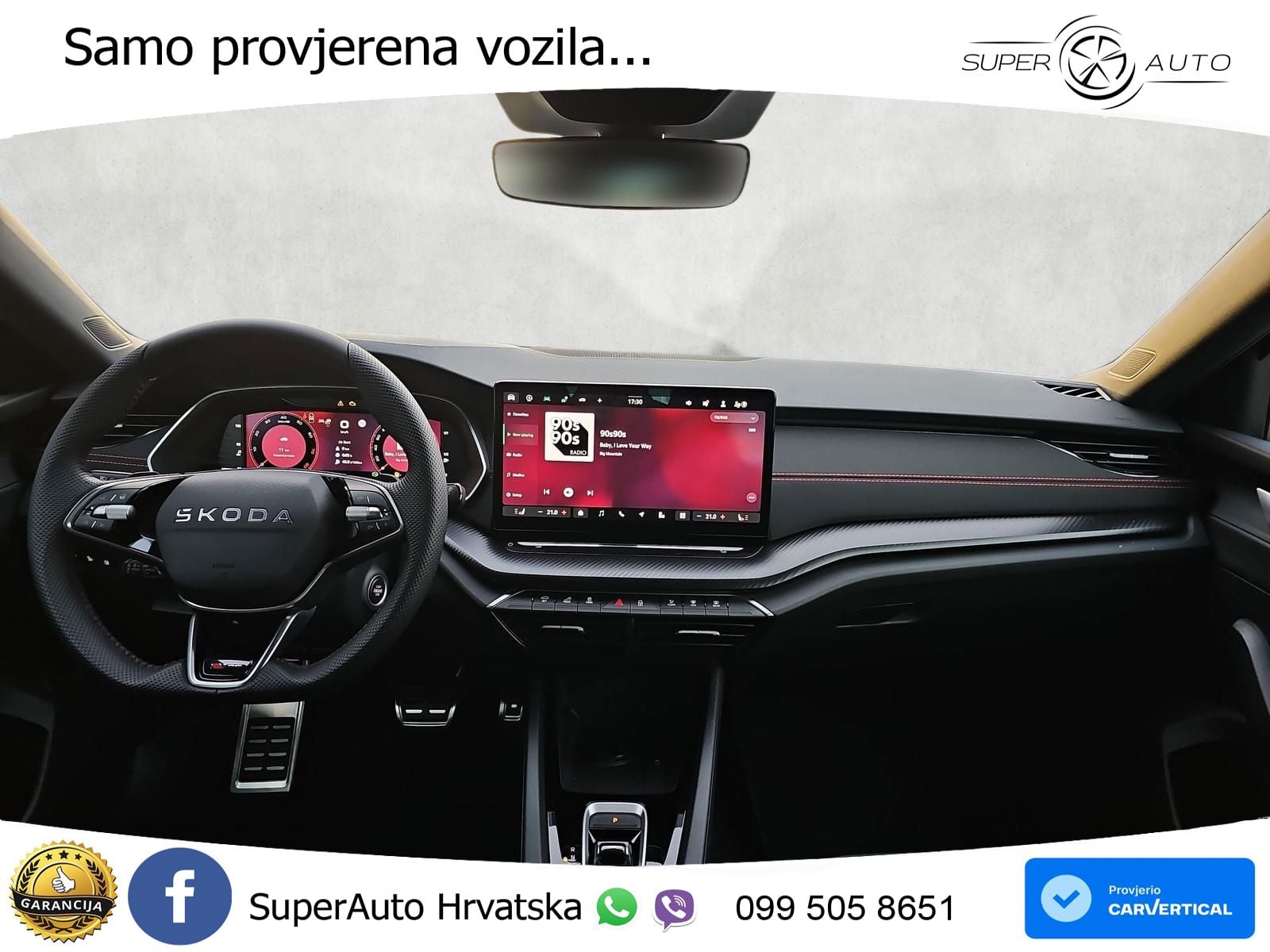Škoda Octavia Combi RS 2.0 TSI (265 KS) DSG MATRIX+GR SJED+KAM