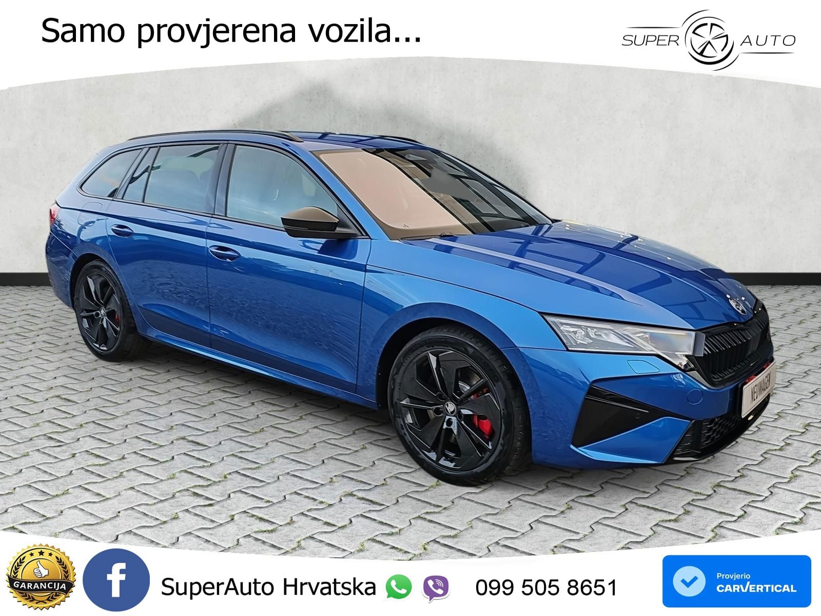 Škoda Octavia Combi RS 2.0 TSI (265 KS) DSG MATRIX+GR SJED+KAM