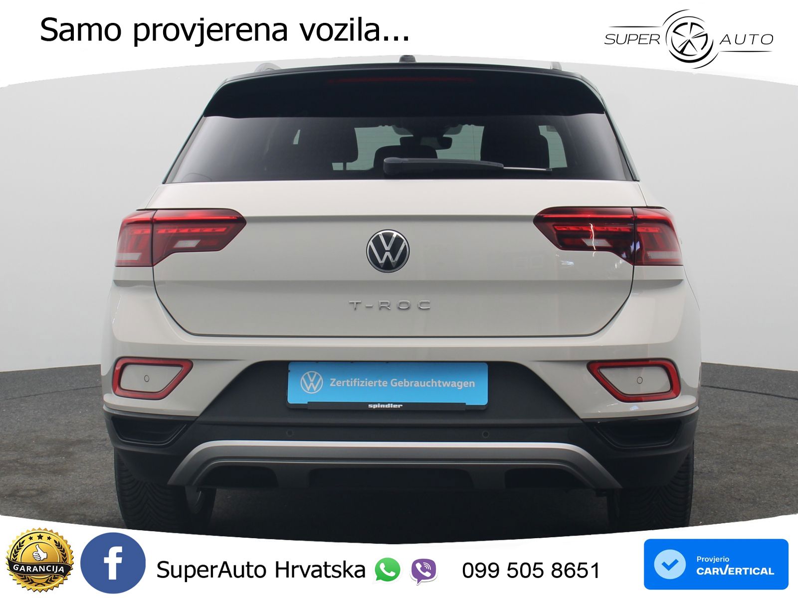 Volkswagen T-Roc 1.5 TSI (150 KS) DSG LED+GR SJED+ACC