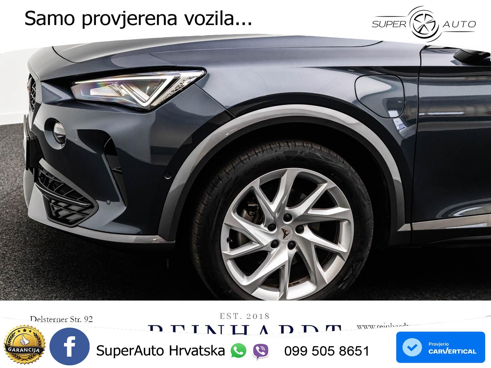 Cupra Formentor 1.4 TSI (204 KS) e-Hybrid DSG LED+ACC