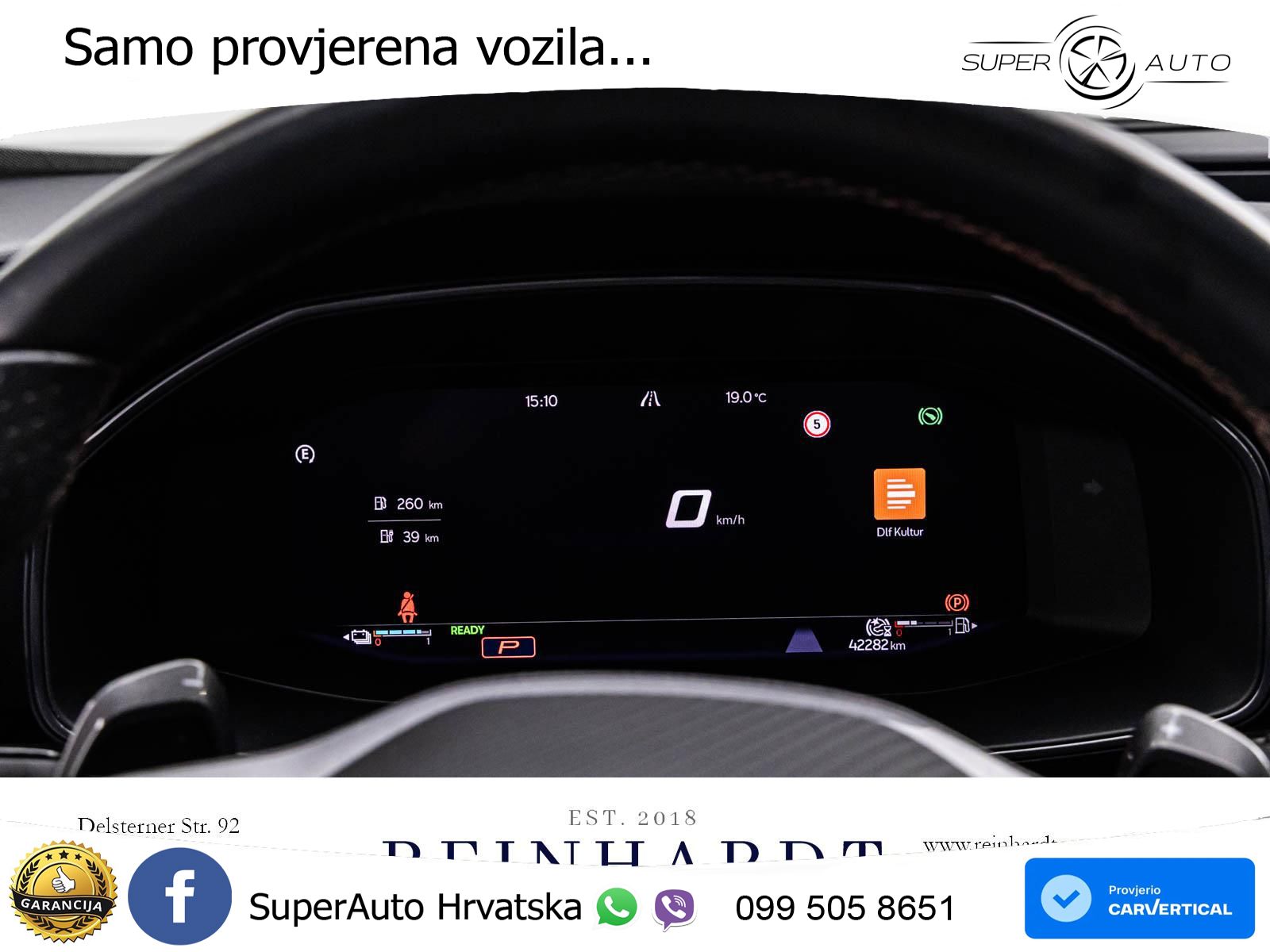 Cupra Formentor 1.4 TSI (204 KS) e-Hybrid DSG LED+ACC