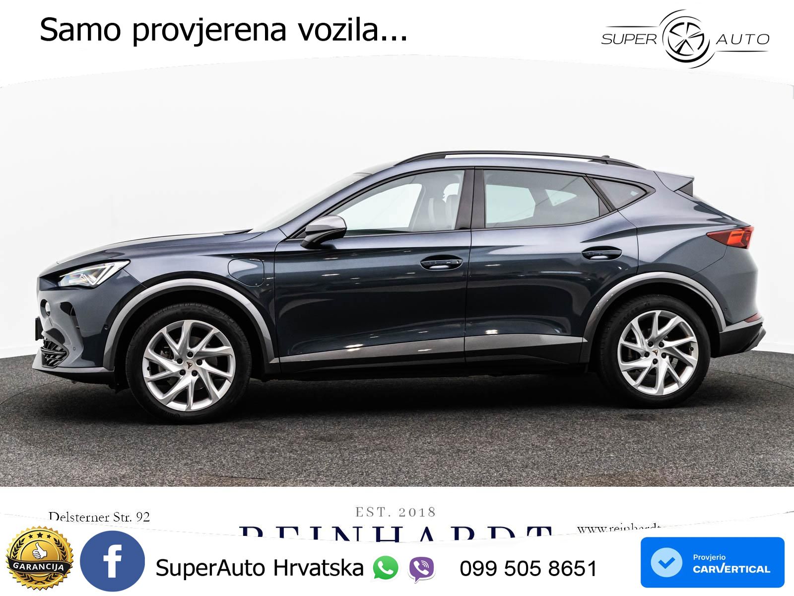 Cupra Formentor 1.4 TSI (204 KS) e-Hybrid DSG LED+ACC