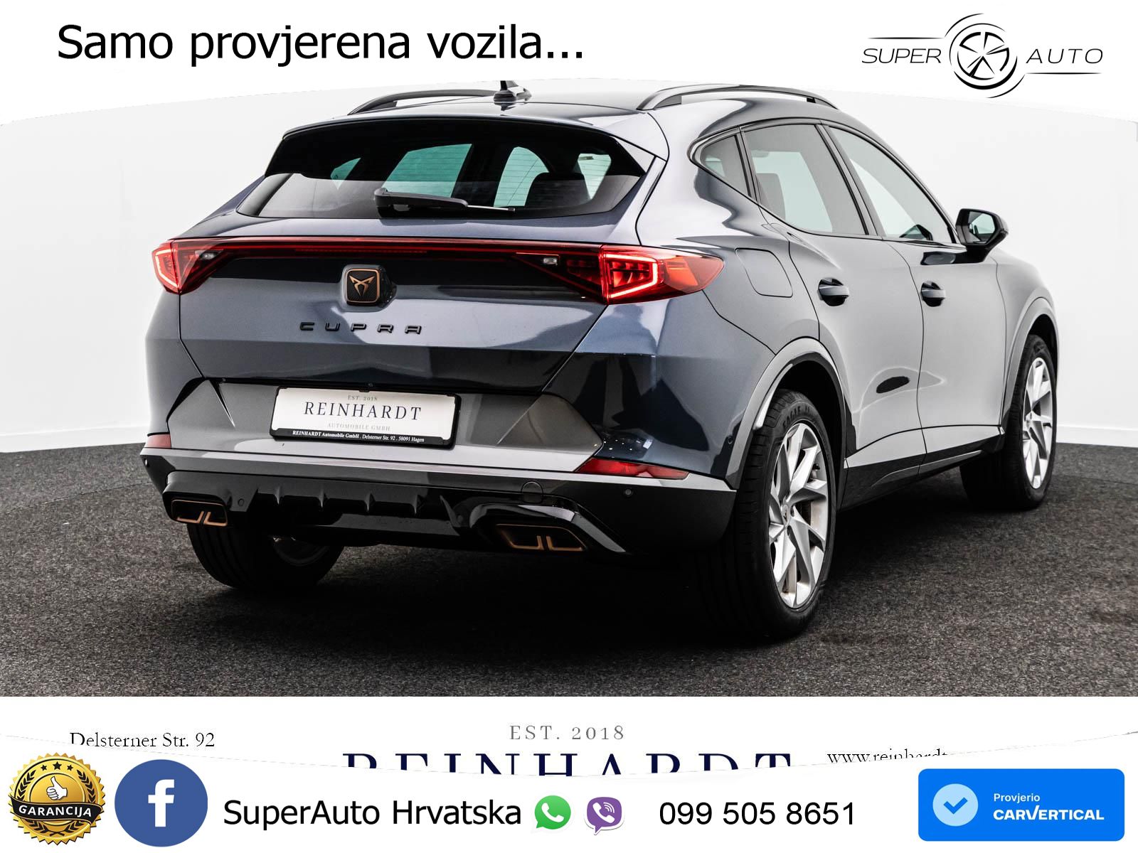 Cupra Formentor 1.4 TSI (204 KS) e-Hybrid DSG LED+ACC