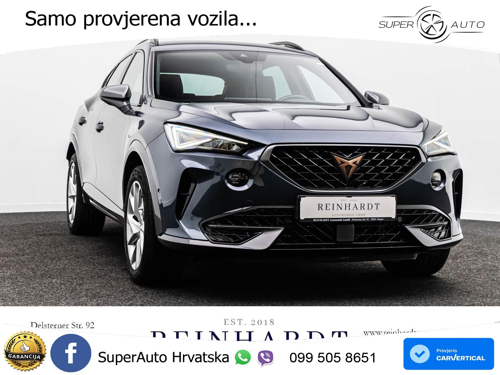 Cupra Formentor 1.4 TSI (204 KS) e-Hybrid DSG LED+ACC