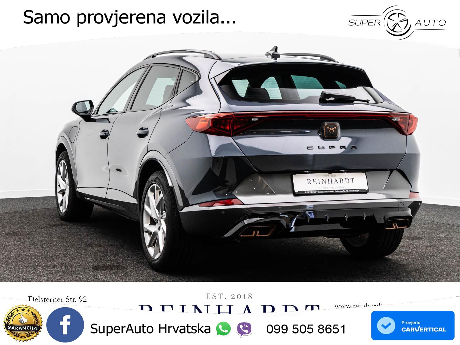 Cupra Formentor 1.4 TSI (204 KS) e-Hybrid DSG LED+ACC