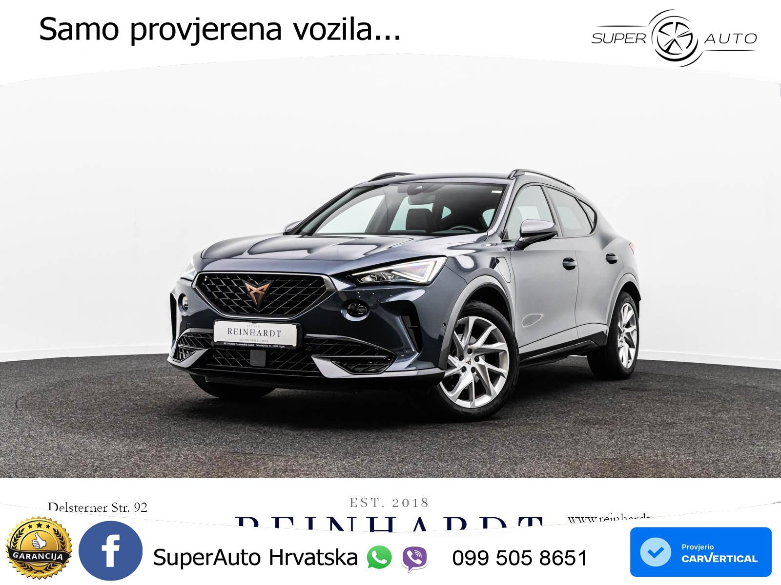 Cupra Formentor 1.4 TSI (204 KS) e-Hybrid DSG LED+ACC