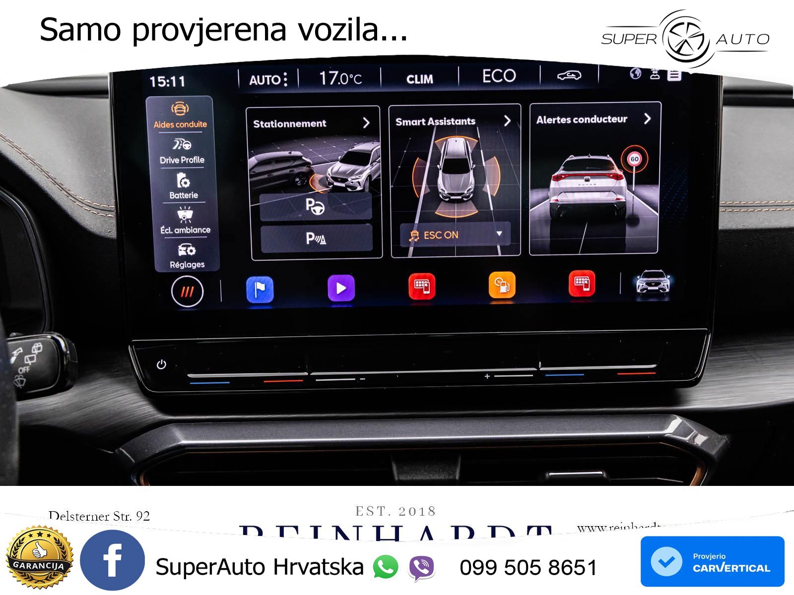 Cupra Formentor 1.4 TSI (204 KS) e-Hybrid DSG LED+ACC