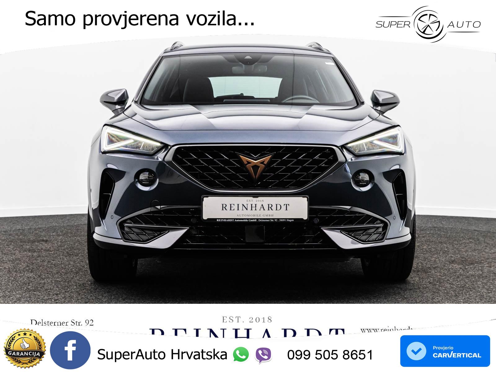 Cupra Formentor 1.4 TSI (204 KS) e-Hybrid DSG LED+ACC