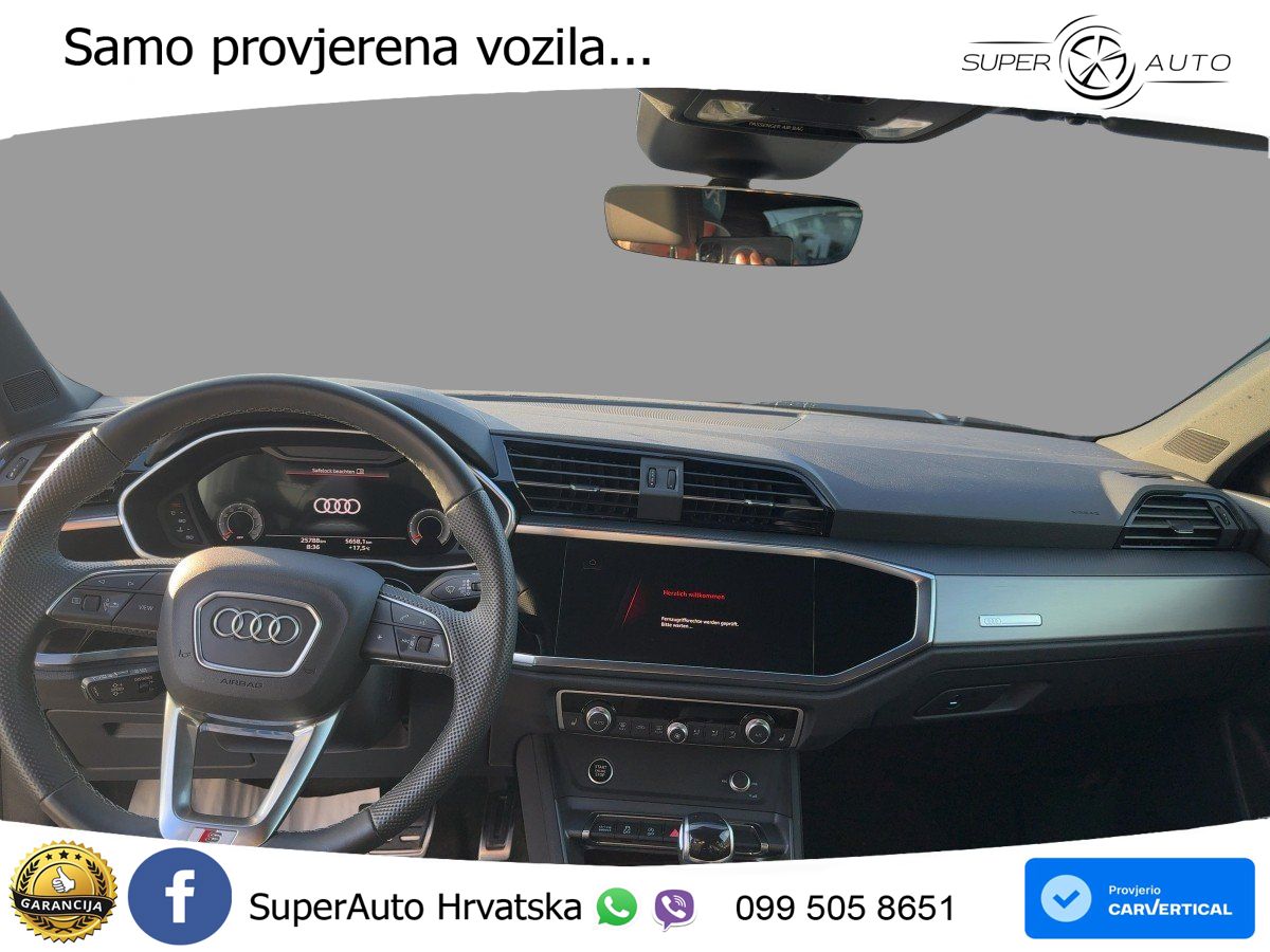 Audi Q3 II Sportback 35 TFSI (150 KS) S tronic S line