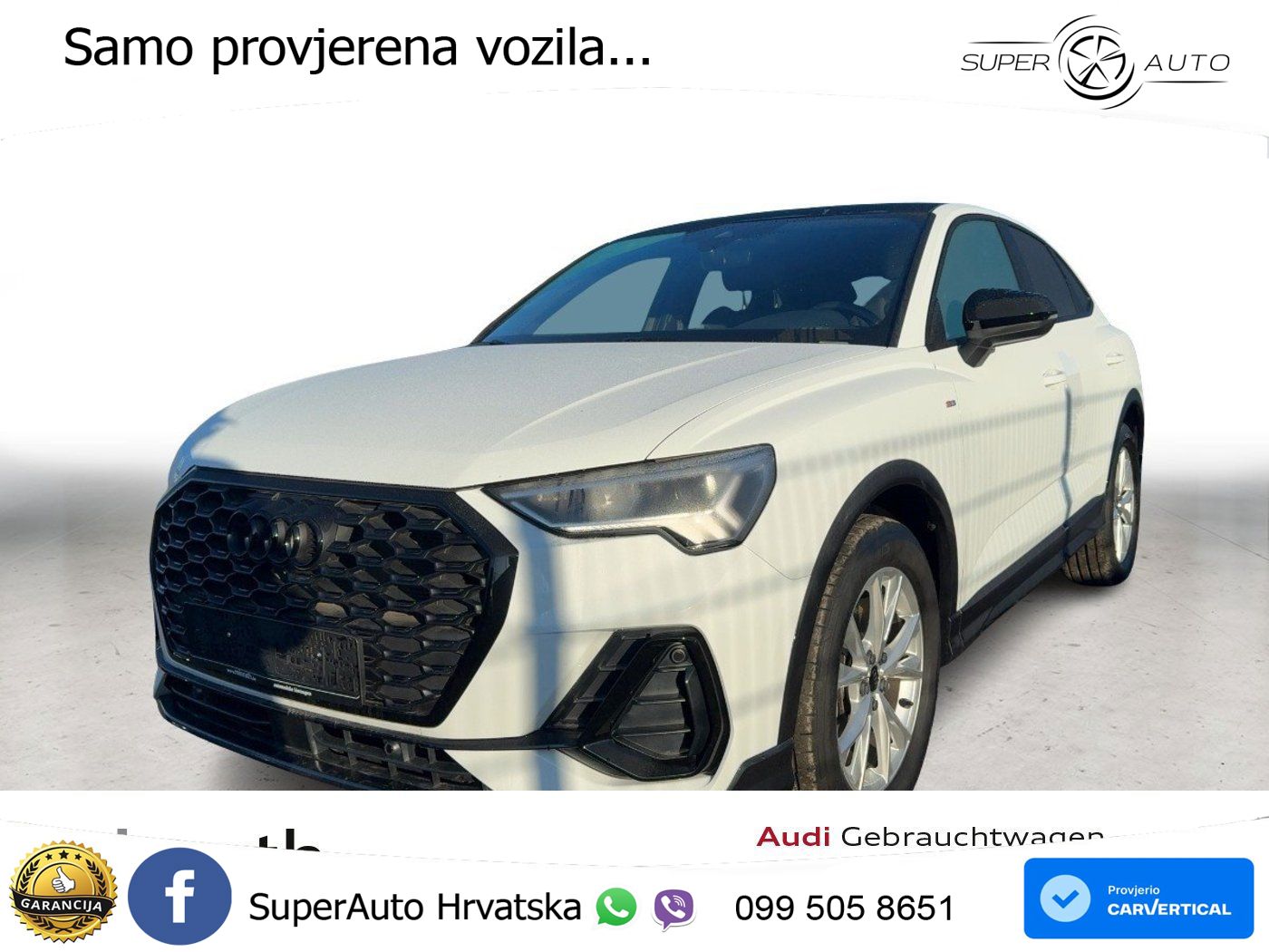 Audi Q3 II Sportback 35 TFSI (150 KS) S tronic S line