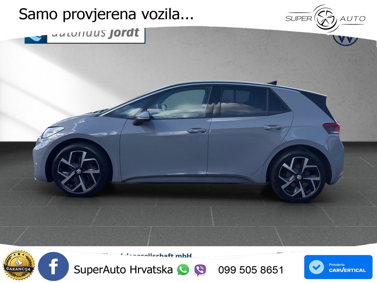 Volkswagen ID.3 Pro 62 kWh (204 KS) LED+GR SJED+ACC