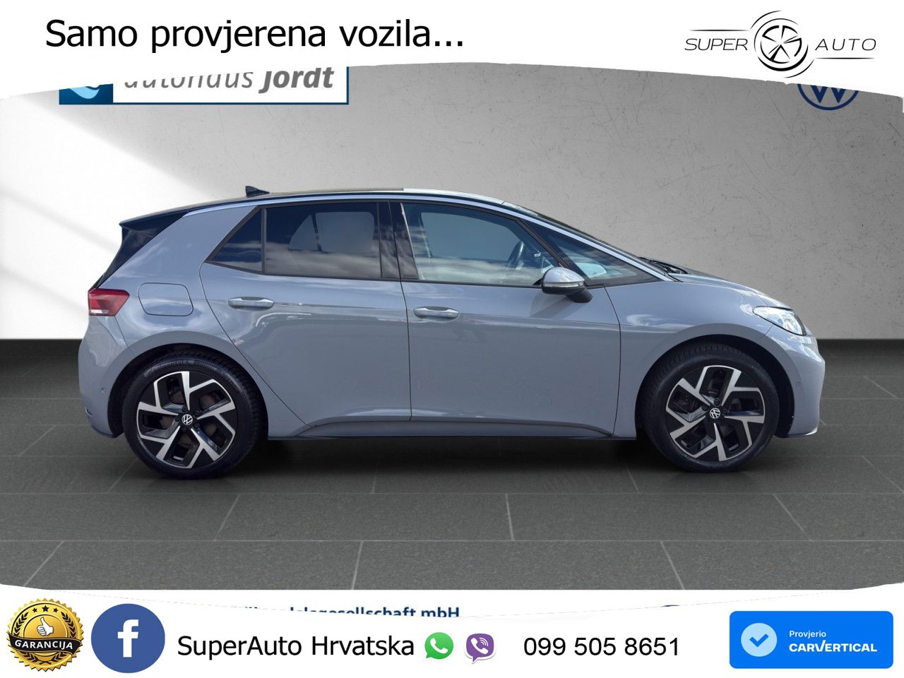 Volkswagen ID.3 Pro 62 kWh (204 KS) LED+GR SJED+ACC