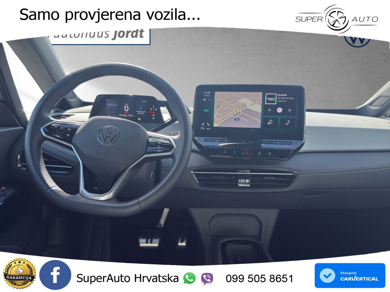 Volkswagen ID.3 Pro 62 kWh (204 KS) LED+GR SJED+ACC