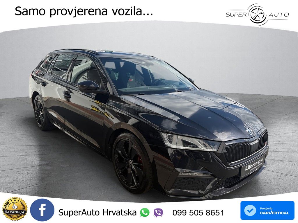 Škoda Octavia Combi RS 2.0 TDI (200 KS) DSG MATRIX+GR SJED+KAM