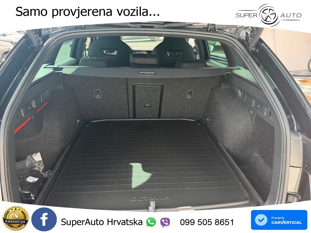 Škoda Octavia Combi RS 2.0 TDI (200 KS) DSG MATRIX+GR SJED+KAM