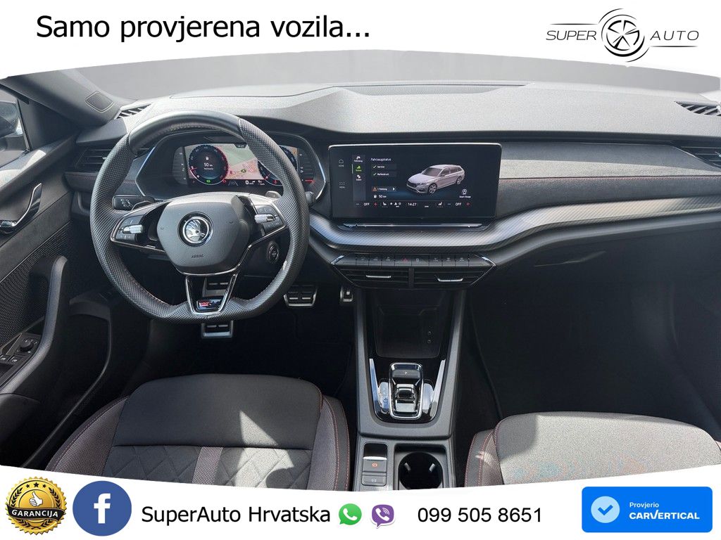 Škoda Octavia Combi RS 2.0 TDI (200 KS) DSG MATRIX+GR SJED+KAM