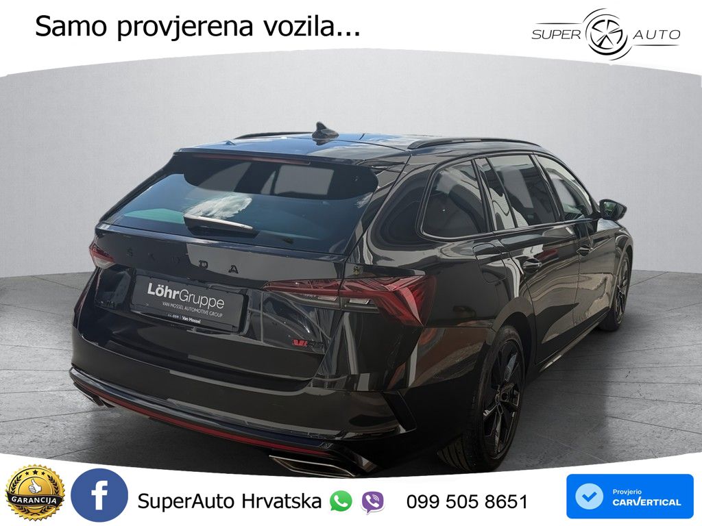 Škoda Octavia Combi RS 2.0 TDI (200 KS) DSG MATRIX+GR SJED+KAM