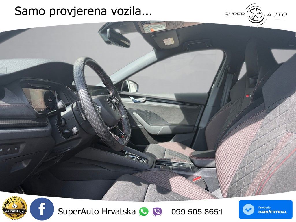 Škoda Octavia Combi RS 2.0 TDI (200 KS) DSG MATRIX+GR SJED+KAM