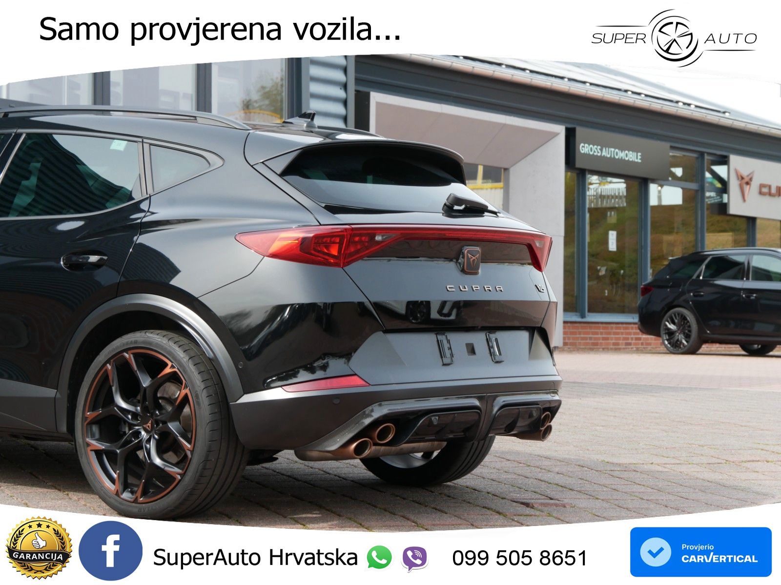 Cupra Formentor VZ5 2.5 TSI (390 KS) 4Drive DSG LED+GR SJED+ACC