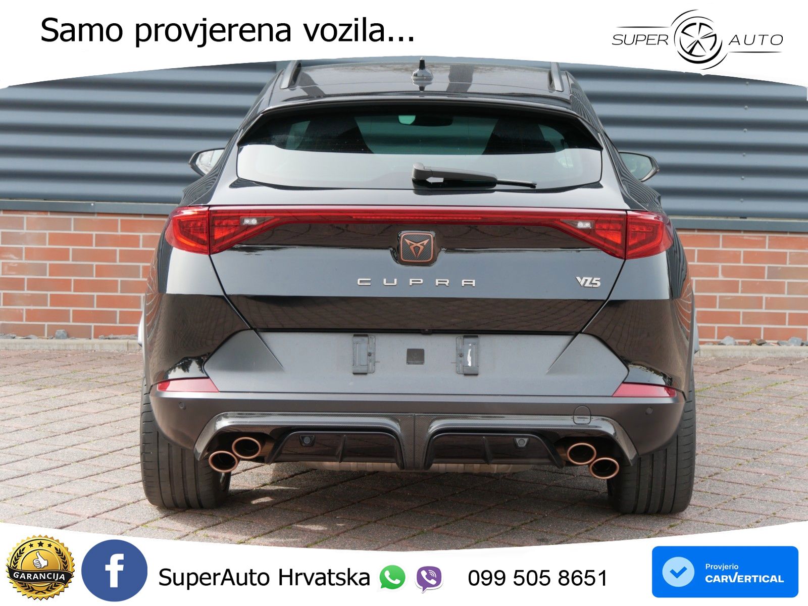 Cupra Formentor VZ5 2.5 TSI (390 KS) 4Drive DSG LED+GR SJED+ACC