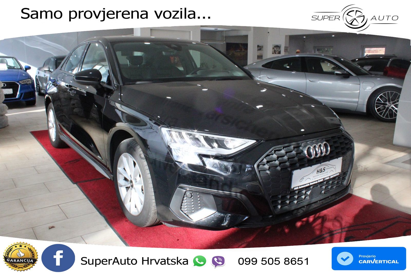 Audi A3 Limuzina 35 TFSI (150 KS) S tronic LED+GR SJED+ACC